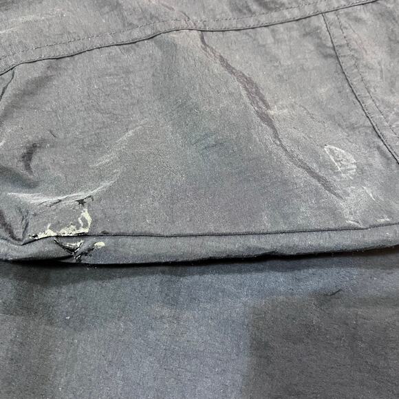 Vintage Chaps Ralph Lauren Windbreaker Jacket Men XL Nylon Quarter Zip Hooded - Picture 4 of 6